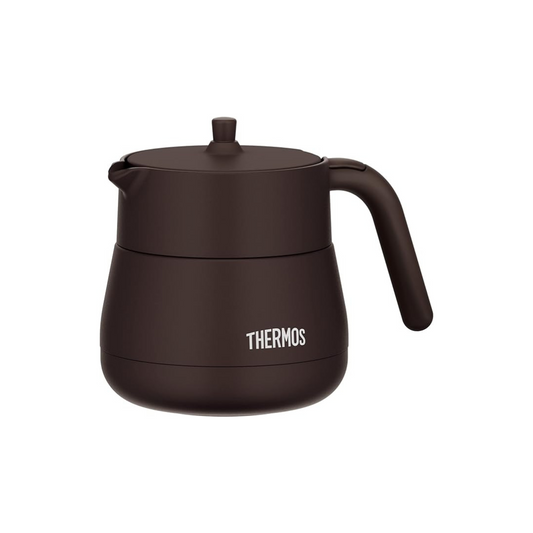 Thermos TTE-450 BW Vacuum Insulated Teapot with Strainer  Brown