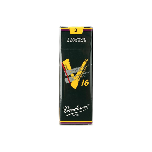 Vandoren Baritone Saxophone Reed V16 Hardness: 3 (Pack of 5)