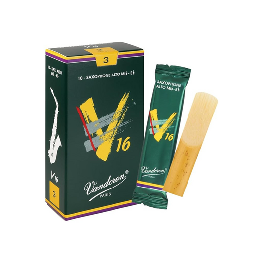 Vandoren Alto Saxophone Reeds V16:  3 (10 pcs)