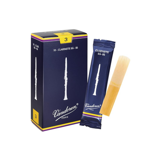 Vandoren B♭ Traditional Clarinet Reeds (Pack of 10) - CR103