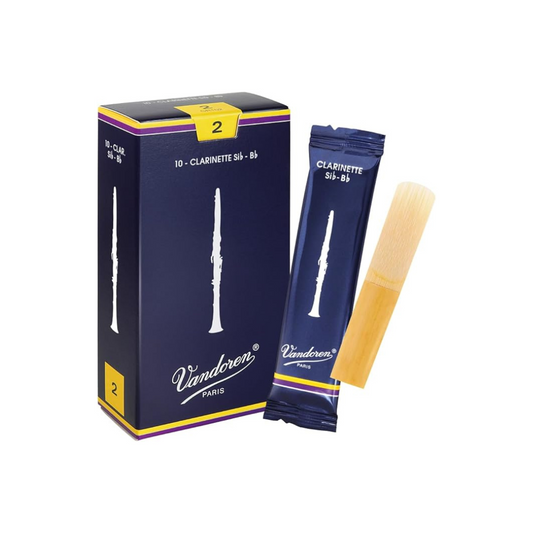 Vandoren B♭ Traditional Clarinet Reeds (Pack of 10) -CR102