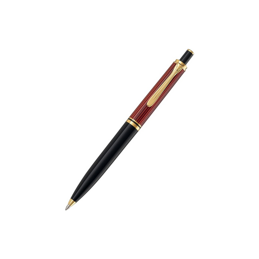 Pelikan K400 Ballpoint Pen, Bordeaux, Oil-based, Genuine Import
