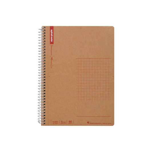 Maruman Notebook Ring Notebook 5mm Grid Basic B6 80 Sheets Set of 5 N248ES