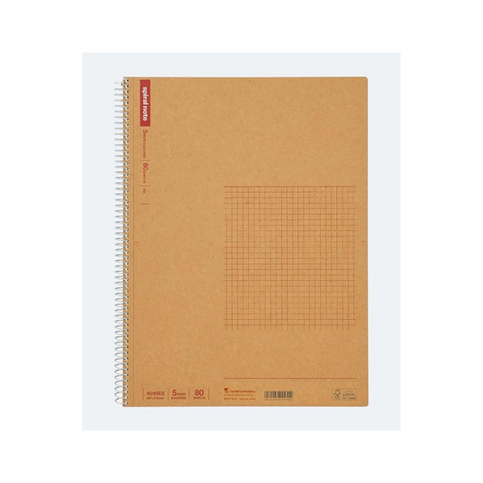 Maruman Notebook Ring Notebook 5mm Grid Basic A4 80 Sheets N245ES