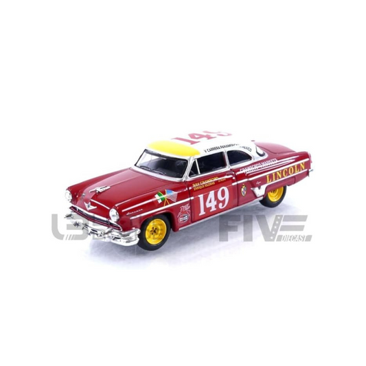 MINI GT 1/64 Lincoln Capri Carrera Panamericana Class 1954 Winner #149 Left Handle Finished