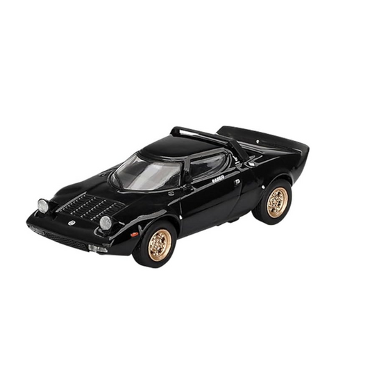 MINI GT 1/64 Lancia Stratos HF Stradare Nero (Black) (Left Handle) Finished Product MGT00846-L