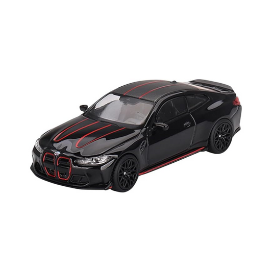 MINI GT 1/64 BMW M4 CSL Black Sapphire (Left Handle) Finished Product