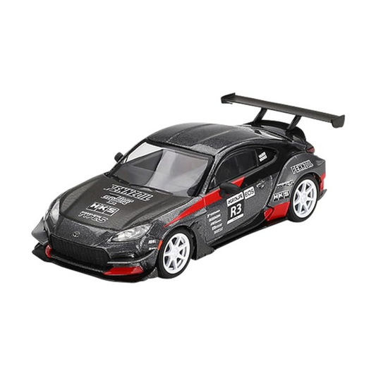 MINI GT 1/64 Toyota GR86 HKS Turbocharged GR86 Larry Chen (Left Handle) Finished Product MGT00820-L