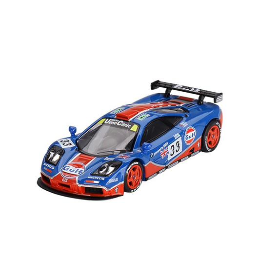 MINI GT 1/64 McLaren F1 GTR Le Mans 24 Hours 1996#33 Finished Product