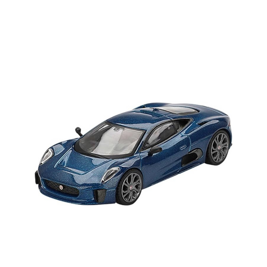 MINI GT 1/64 Jaguar C-X75 Blue (Left Handle) Finished Product MGT00884-L