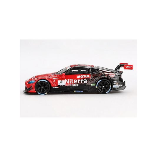 MINI GT 1/64 Nissan Z GT500 SUPER GT Series 2023#3 Niterra MOTUL Z NDDP RACING (Left Handle) Finished Product MGT00765-BL