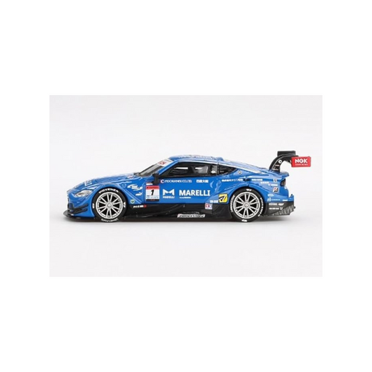 MINI GT 1/64 Nissan Z GT500 SUPER GT Series 2023#1 MARELLI IMPUL Z TEAM IMPUL (Left Handle) Finished Product MGT00849-BL