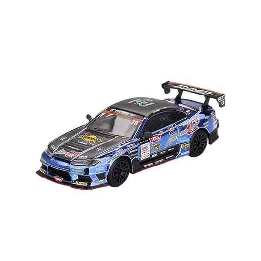 MINI GT 1/64 Nissan Sylvia (S15) D1 GP 2023#70 D-MAX RACING (Right Handle) Japan Limited Finished Product MGT00855-BL