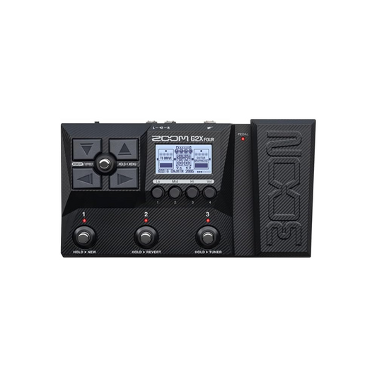 ZOOM G2X FOUR Zoom Guitar Effector, Multilayer IR Function, 2022 Released Model, Pedal Included
