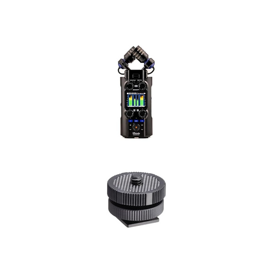 ZOOM H5studio Handy Recorder & Hot Shoe Mount Set