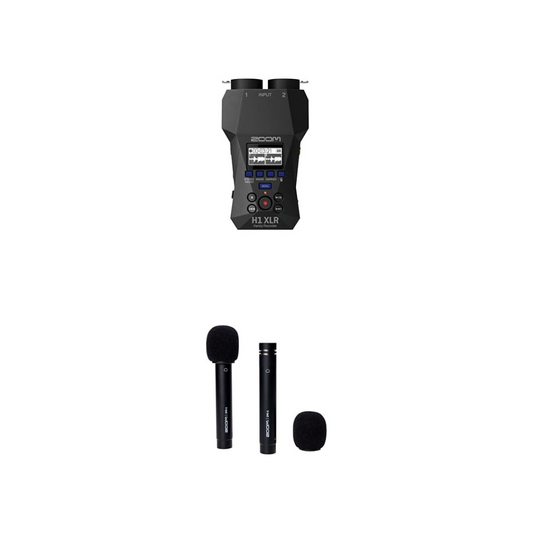 ZOOM H1XLR Handy Recorder & Pencil Type Condenser Microphone Set