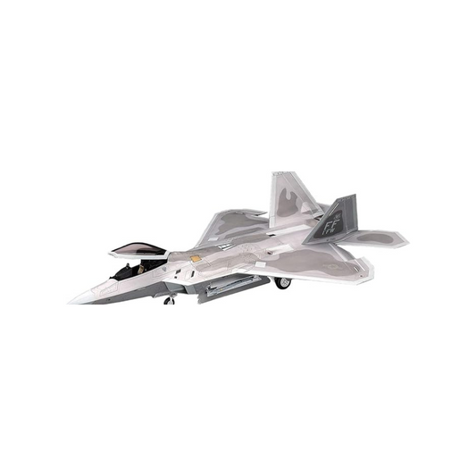 Hasegawa 1/48 US Air Force Air Superiority Fighter F-22 Raptor Plastic Model for Men and Women PT45