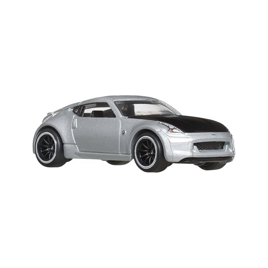 Hot Wheels JBL91 Fast and Furious Nissan 370Z Vehicle Toy Mini Car 3 Years Old and Up Silver