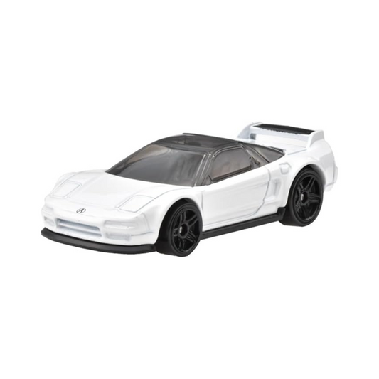Hot Wheels HXR29 Basic Car '90 Acura NSX Vehicle Toy Mini Car 3 Years Old and Up White