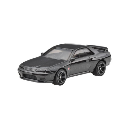 Hot Wheels JFN59 Basic Car Nissan Skyline GT-R (BNR32) Vehicle Toy Mini Car 3 Years Old and Up Black