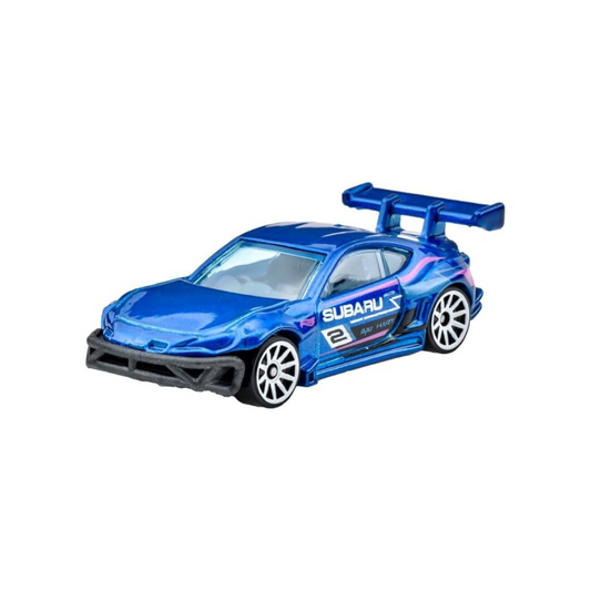 Hot Wheels JFN54 Basic Car, Subaru BRZ Pandem Kit, Vehicle Toy, Mini Car, 3 Years Old and Up, Blue