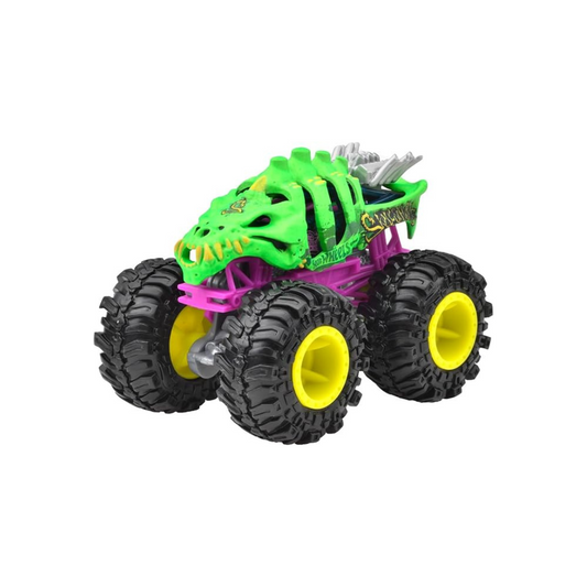 Hot Wheels JGR07 Monster Truck 1:64 Sqelsaurus Vehicle Toy Mini Car 3 Years Old Green