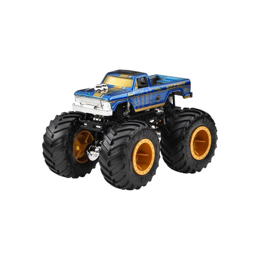 Hot Wheels JGR08 Monster Truck 1:64 Bigfoot Vehicle Toy Mini Car 3 Years Old Blue
