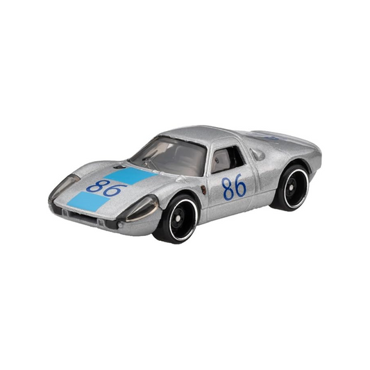 Hot Wheels HYB75 Basic Car Porsche 904 Carrera GTS Ride on Toy Mini Car 3 Years Old and Up Silver