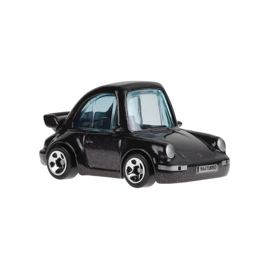 Hot Wheels HXR15 Basic Car, Porsche 911 Turbo 3.6 (964) Vehicle Toy, Minicar, 3 Years Old and Up, Purple