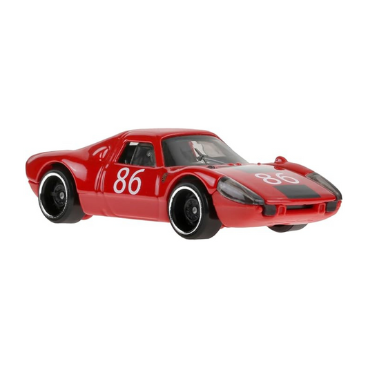 Hot Wheels HYB76 Basic Car Porsche 904 Carrera GTS Ride on Toy Mini Car 3 Years Old and Up Red