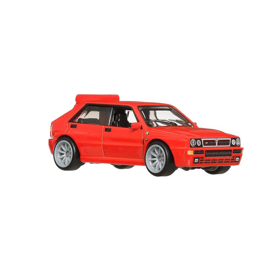Hot Wheels JBL18 Boulevard Lancia Delta Integrale Vehicle Toy Mini Car 3 Years Old and Up Red