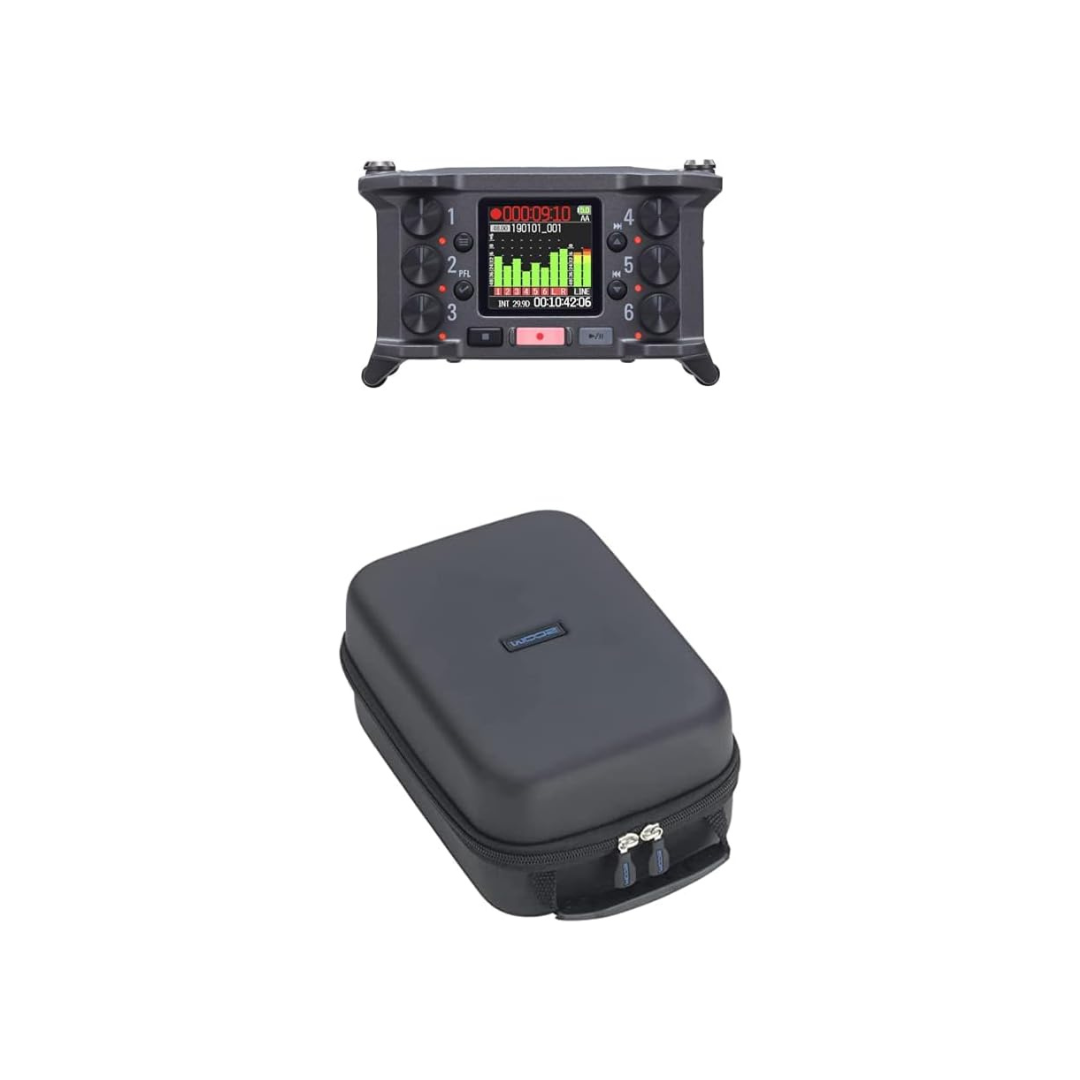 ZOOM F6 6 Channel Field Recorder & Universal Case Set