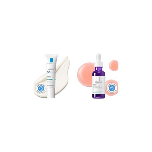 La Roche-Posay [Sunscreen/Makeup Base] UV Idea XL Protection Tone Up Clear + [Aging Serum] Mela B3 Serum