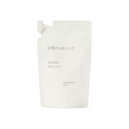 MUJI 84464966 Sunscreen Milk (For Refill), SPF50+ PA++++, 4.2 oz (120 g)