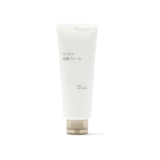 Muji 84464898 Mild Facial Cleansing Foam (Large Capacity), 7.7 oz (220 g)