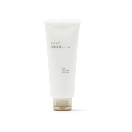 Muji 83941116 Mild Moisturizing Facial Cleansing Foam, 5.3 oz (170 g)