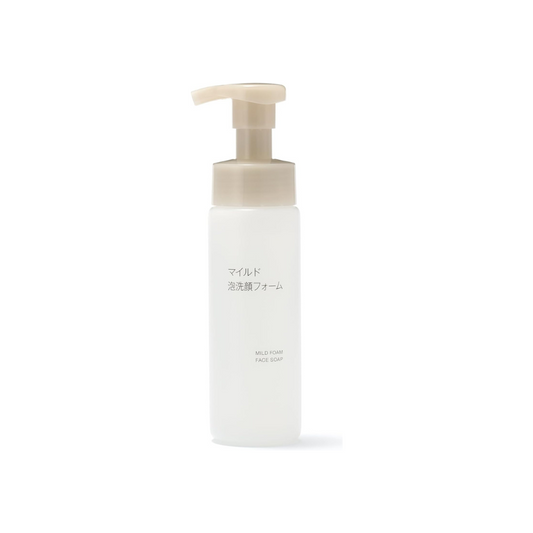 MUJI 83941123 Mild Foam Facial Cleansing Foam, 6.8 fl oz (200 ml)