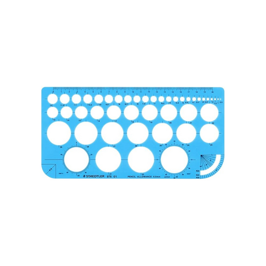Staedtler 976 01 Template Circular Ruler, 1 Ruler