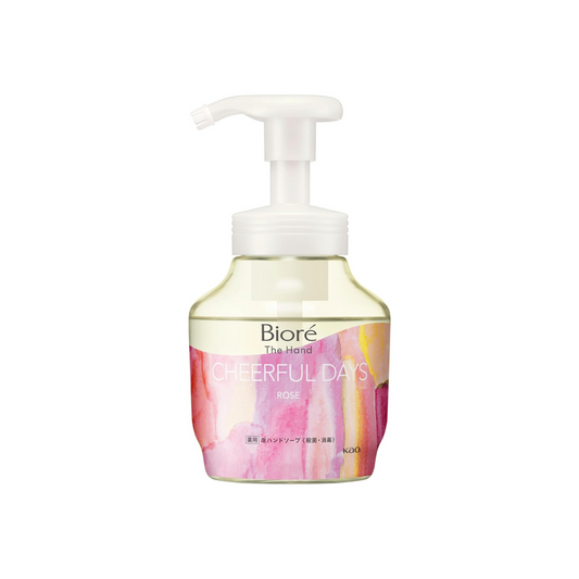 Biore The Hand Foaming Hand Soap, Morning Freshly Picked Rose Scent, Pump