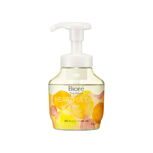 Biore The Hand Foaming Hand Soap, Soft Unraveling Sundripping Fruit Scent, Pump