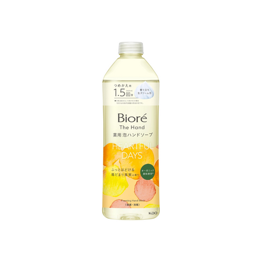 Biore The Hand Foaming Hand Soap, Soft Unraveling Sundripping Fruit Scent, Refill