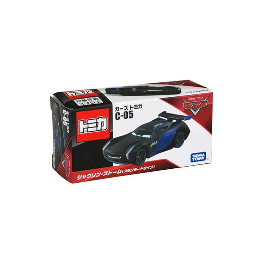 Takara Tomy Disney Cars Tomica C-05 Jackson Storm (Standard Type), Mini Car, Toy, For Ages 3 and Up, Boxed, Toy Safety Standards Passed, ST Mark Certification, TOMICA