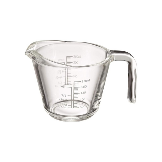 HARIO MJP-250-GR Measuring Cup, 8.5 fl oz (250 ml), Practical Capacity, 8.5 fl oz (250 ml), Gray, Made in Japan