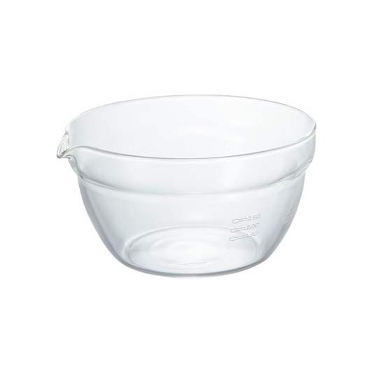 HARIO KB-40-BK Single Mouth Bowl, 13.5 fl oz (400 ml), Made in Japan, Heat Resistant Glass, Clear