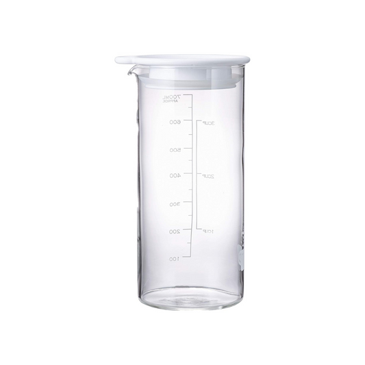 HARIO VPP-700-W Vinegar Pickle Spot, 23.7 fl oz (700 ml), Pickled Food Storage Container, White, Made in Japan