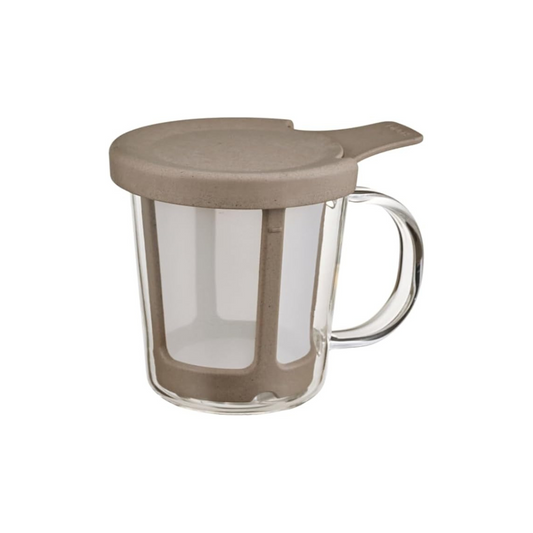 HARIO BT-OCM-01 BATON Series One Cup Coffee Maker, For 1 Cup, 6.9 fl oz (170 ml), One Cup Tea Maker,