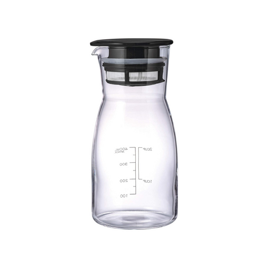 HARIO VDPI-700-B Vinegar Storage Container, Vinegars, Drink Pitcher, 23.7 fl oz (700 ml), Pickles, Black, Made in Japan, Pack of 1