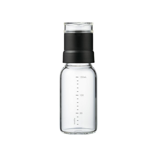 HARIO SMSN-150-B Spice Mill, Salt and Pepper, Practical Capacity, 5.1 fl oz (150 ml), Pepper Mill, Black