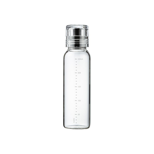 HARIO DBSN-250-B Slim Dressing Bottle, 8.5 fl oz (250 ml), Can Be Used with Hot Water, Black