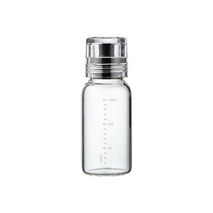HARIO DBSN-150-B Slim Dressing Bottle, 5.1 fl oz (150 ml), Can Be Used with Hot Water, Black
